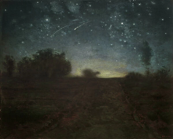 Starry Night, c. 1850-65 (oil on canvas)
