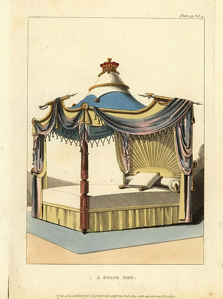 A State Bed, 1813