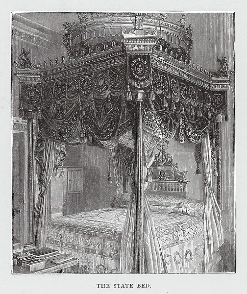 The State Bed (engraving)