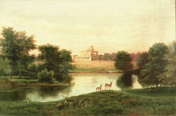 Stoke Park, 1867 (oil on canvas)