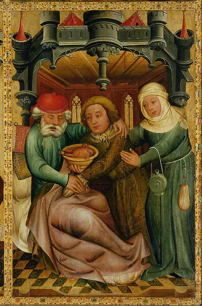 The Stolen Blessing from the High Altar of St. Peters in Hamburg, the Grabower Altar