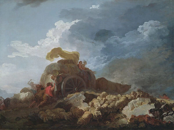 The Storm, c. 1759 (oil on canvas)
