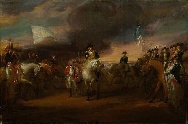 Study for 'The Surrender of Lord Cornwallis at Yorktown', c