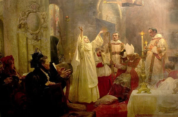 Suscipe me Domine ( Receive Me O Lord ), 1895 (oil on canvas)