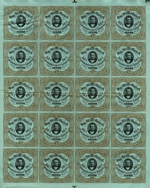 Tax Stamps, 1878 (engraving)