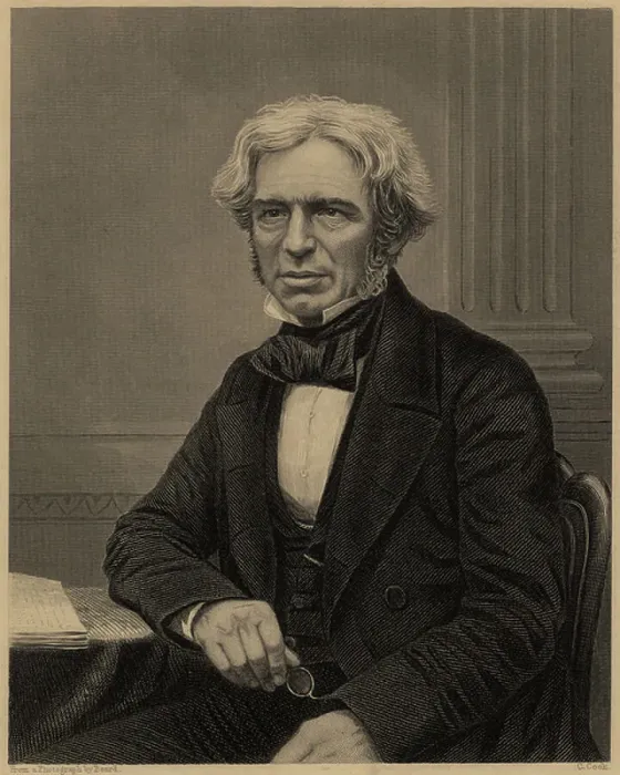 Framed Print : Michael Faraday Print Framed Print : Michael Faraday Print
