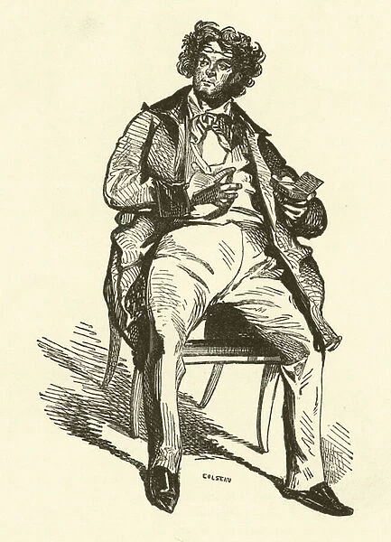 The Theatrical Agent (engraving)