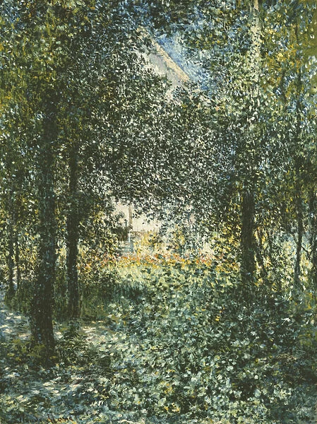 Thicket: The House of Argenteuil, 1876 (oil on canvas)