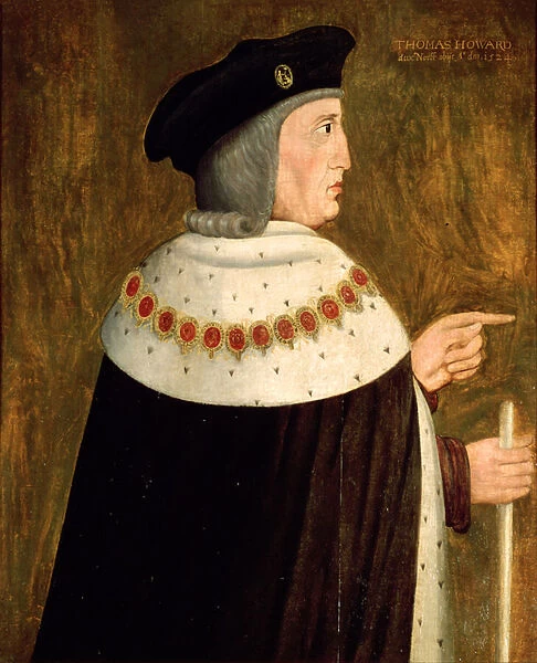 Thomas Howard, 2nd Duke of Norfolk (oil on panel)