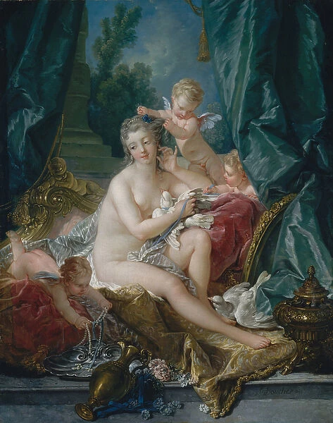 The Toilette of Venus, 1751 (oil on canvas)