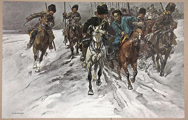 Tour of General Mistchenko, illustration from Manchuria