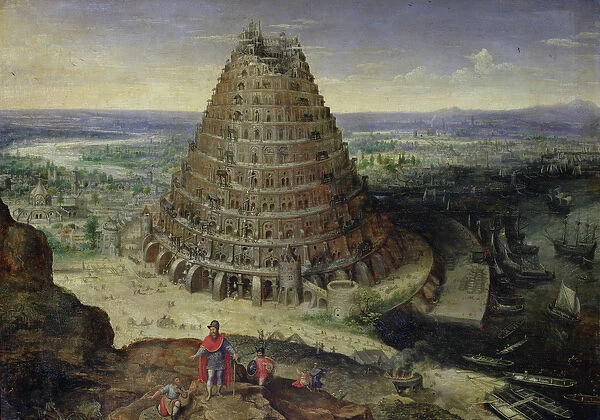 The Tower of Babel, 1594 (oil on panel)