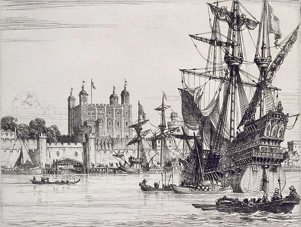 The Tower of London in the Middle Ages