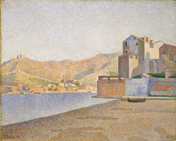 The Town Beach, Collioure, Opus 165, 1887 (oil on canvas)