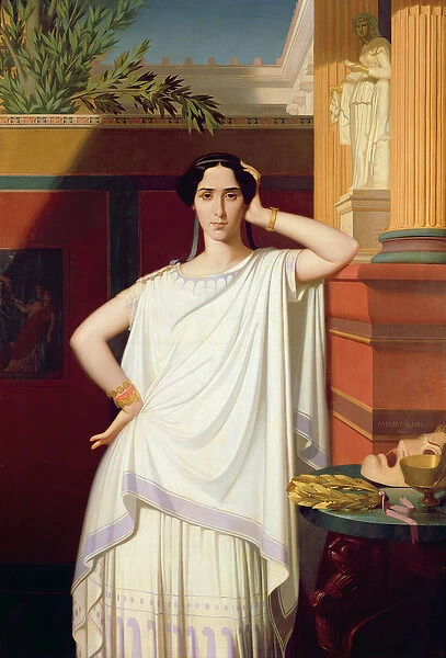 Tragedy or, Portrait of Rachel, 1854 (oil on canvas)