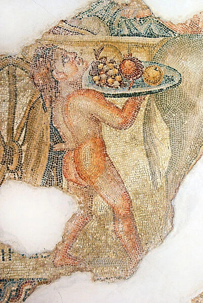 The Triumphant Procession of Dionysos, detail of the Fruit Bearer