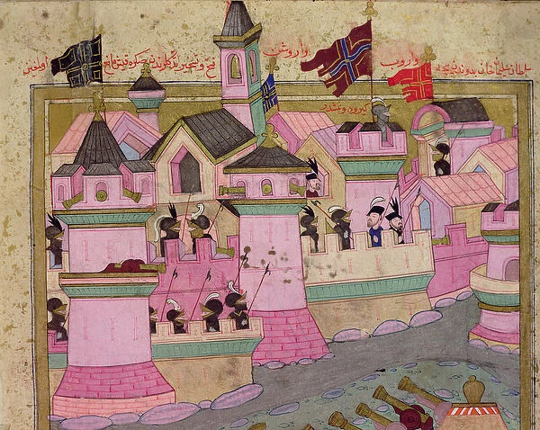 TSM H. 1524 Siege of Vienna by Suleyman I (1494-1566) the Magnificent, in 1529
