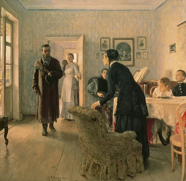 Unexpected, 1884-88 (oil on canvas)