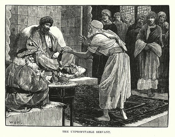The Unprofitable Servant (engraving)
