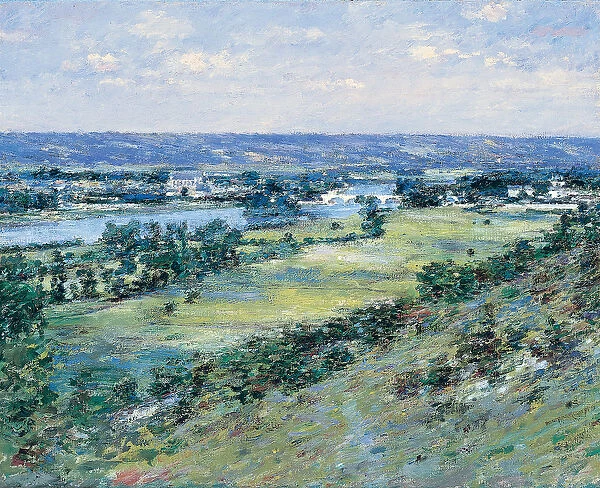 The Valley of the Seine, from the Hills of Giverny, 1892 (oil on canvas)