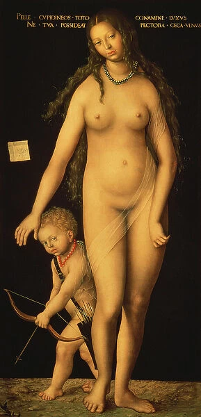 Venus and Cupid, 1509 (oil on canvas)