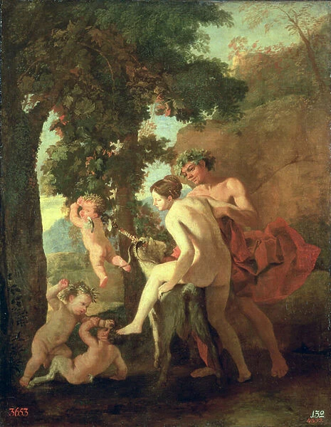 Venus, Faun and Putti, early 1630s