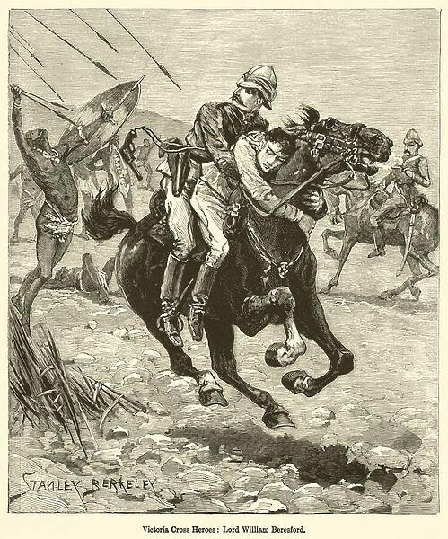 Victoria Cross Heroes, Lord William Beresford (engraving)