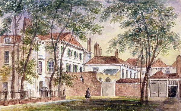 View of the House and Museum of the Late Duchess of Portland (1715-1785) 1796 (w  /  c