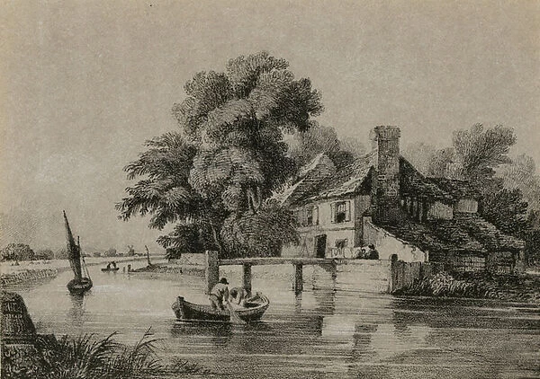 View of the River Lee (engraving)