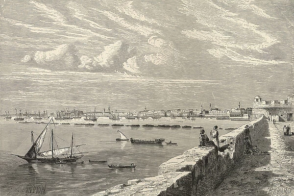 View of Tripoli (engraving)