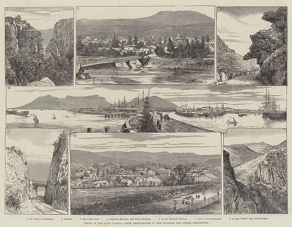 Views in the Cape Colony (engraving)