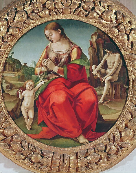 Virgin with Child, 1495  /  98 (oil on panel)