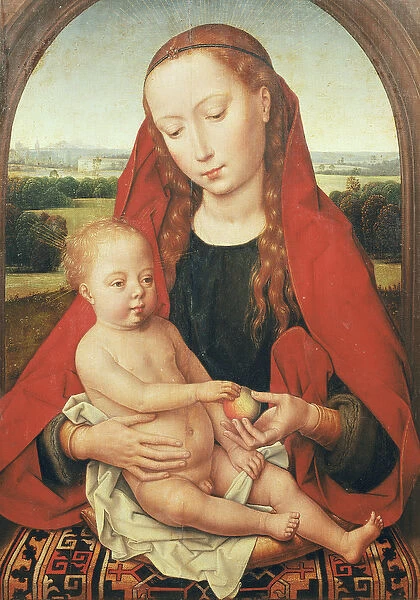 Virgin and Child, c. 1485-90 (oil on panel)