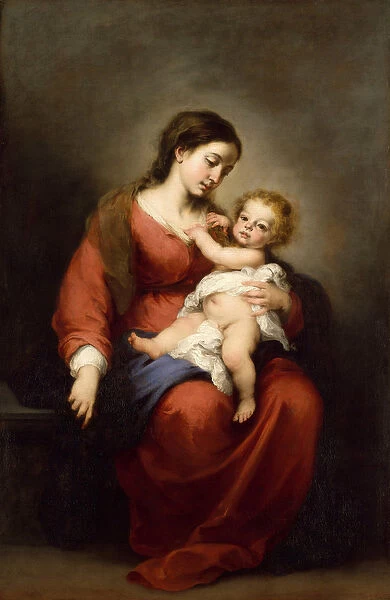 Virgin and Child, c. 1670-72 (oil on canvas)
