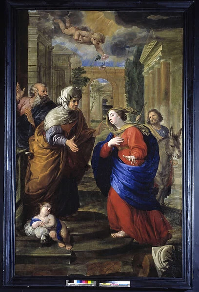 The Visitation (oil on canvas)
