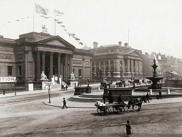 The Walker Art Gallery and The County Sessions House, Liverpool, England