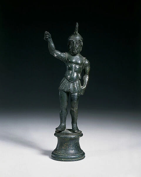 Warrior, c. mid 5th century (bronze)