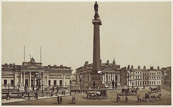 Wellington Monument, Liverpool (litho)