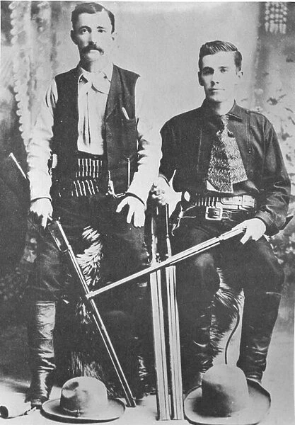 Wells Fargo stagecoach messengers armed with shotguns and Winchester repeating rifles