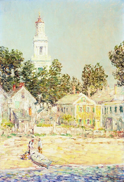 White Church, Provincetown, 1900 (oil on canvas)