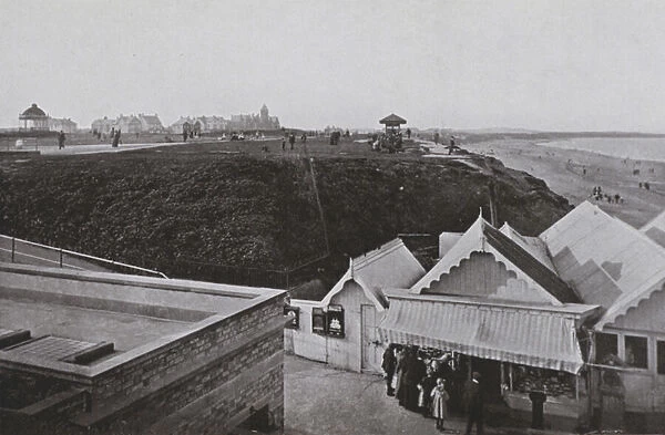 Whitley Bay, The Links (b  /  w photo)