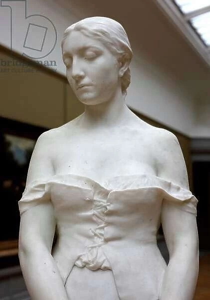 The Widow, 1890 (Marble)