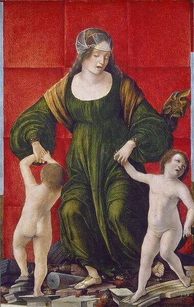 Wife of Hasdrubal and Her Children, c. 1490-3 (tempera on poplar panel)