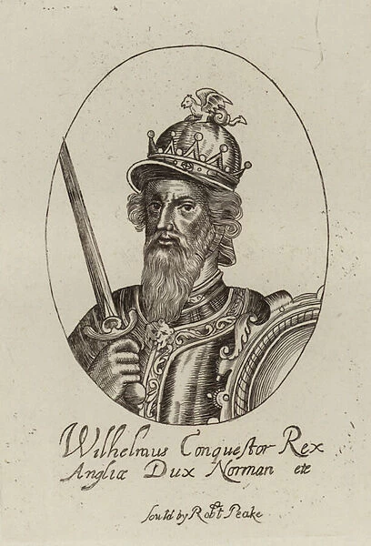 William I, King of England (engraving)