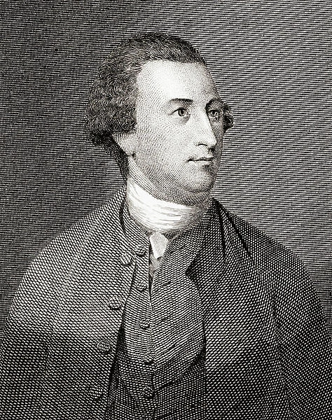 William Paca, Founding Father and signatory of Declaration of Independence (engraving)