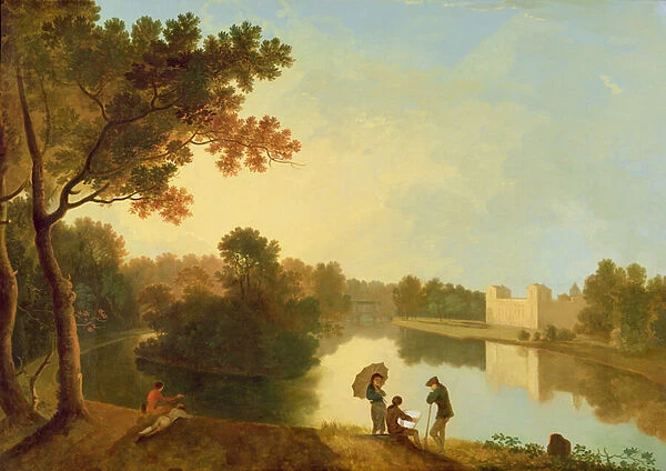 Wilton House from the South-east, c. 1758-60 (oil on canvas)