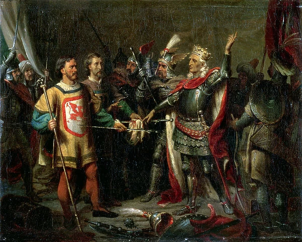 Wladyslaw II Jagiello before the Battle of Tannenberg, 15th July 1410