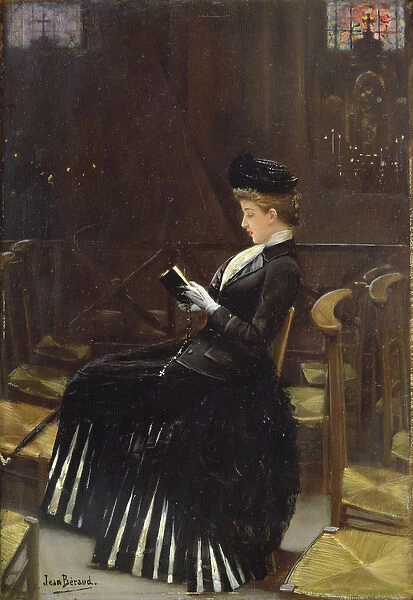 A Woman at Prayer, c. 1889 (oil on canvas)