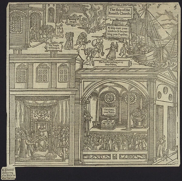 Woodcut from Foxes Book of Martyrs (woodcut)