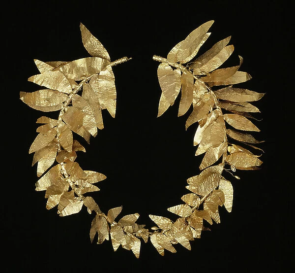 Wreath, 4th century B. C (gold)